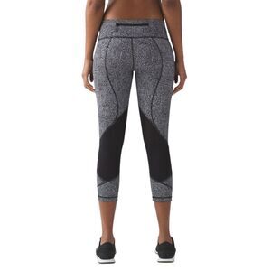 Lululemon Gray Pace Rival Cropped Leggings 2
